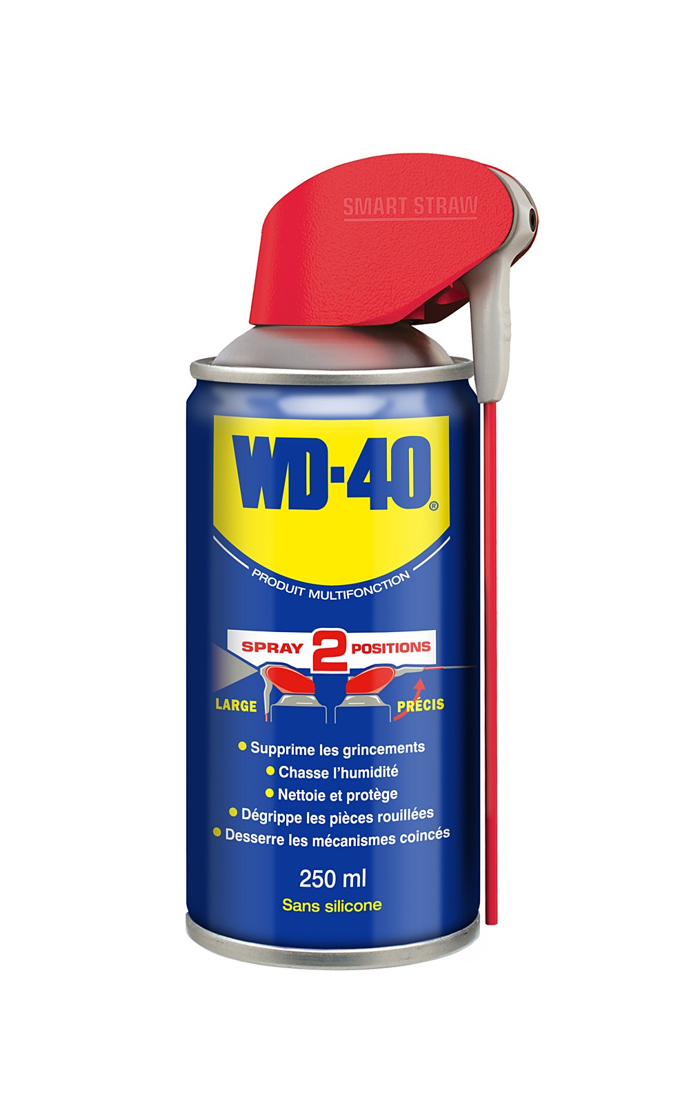 Produit multifonction spray double position 250 ml - WD-40
